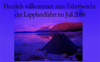 Lapplandfahrt2006_Bericht