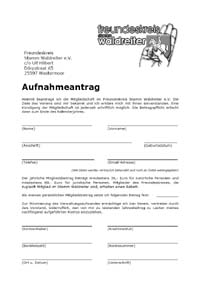 Freundeskreis-Aufnahmeantrag
