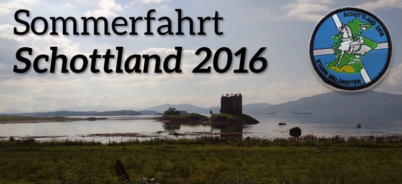 Sommerfahrt Schottland 2016